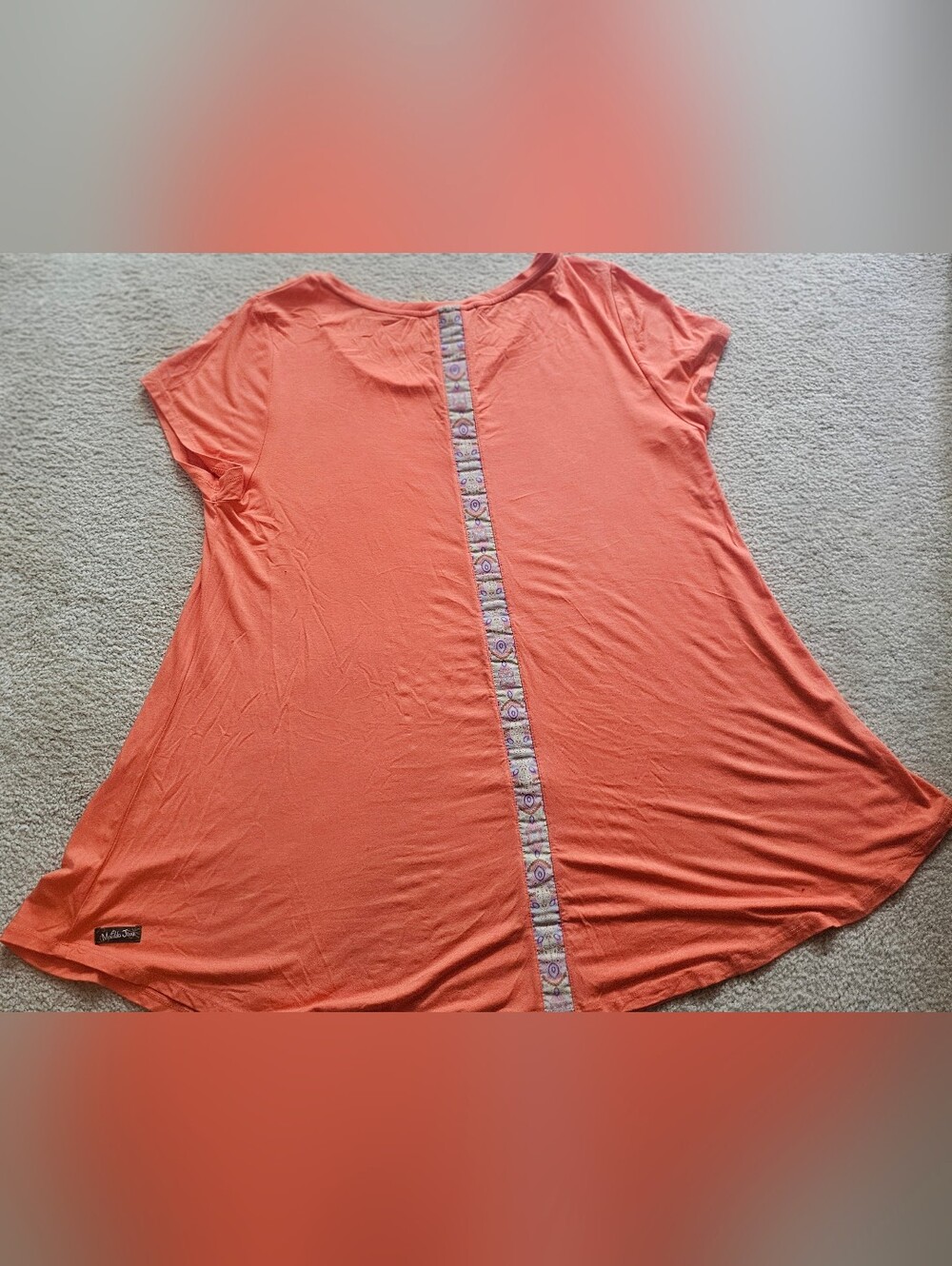 Matilda Jane "Nectarine Dream" Knit Tunic Top size XL - Picture 8 of 16